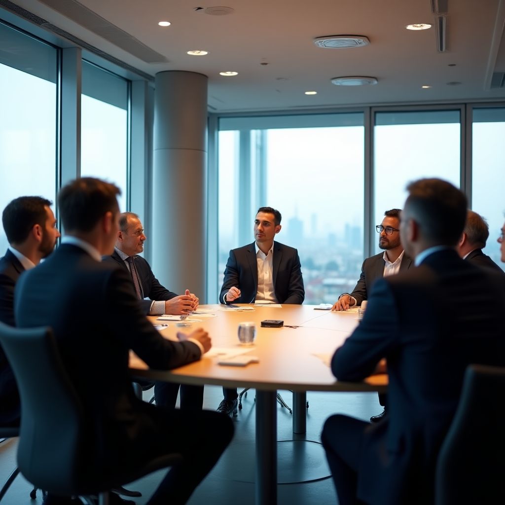 Leadership workshop in progress